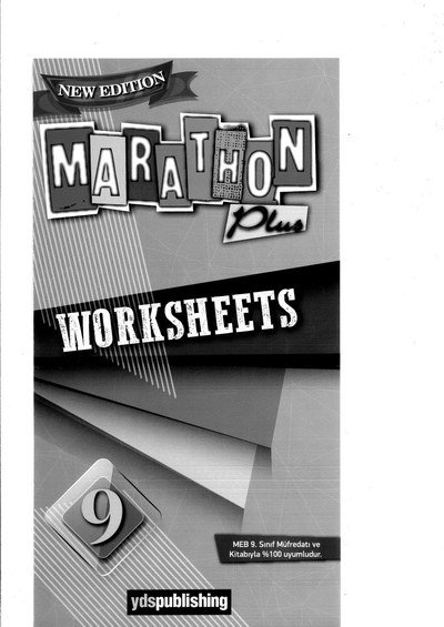 NEW EDITION MARATHON WORK SHEETS YKS Fotokopi