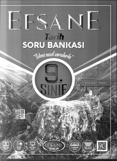 EFSANE TARİH SORU BANKASI YENİ NESİL SORULARLA YKS Fotokopi