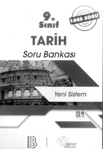 TARİH SORU BANKASI YENİ SİSTEM YKS Fotokopi