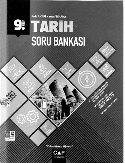 TARİH SORU BANKASI EZBERLETMEZ ÖĞRETİR YKS Fotokopi