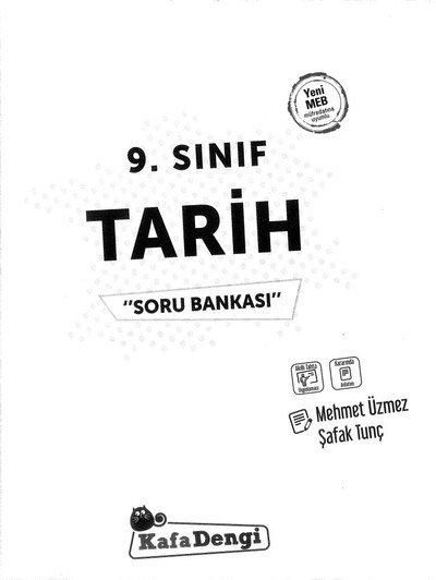 TARİH SORU BANKASI KAFADENGİ YKS Fotokopi