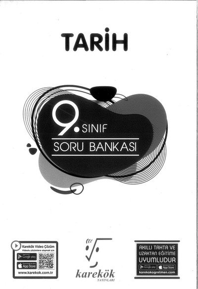 TARİH SORU BANKASI YKS Fotokopi