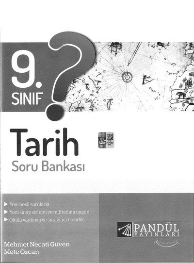 TARİH SORU BANKASI YKS Fotokopi