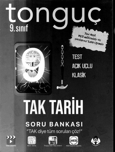 TAK TARİH SORU BANKASI TEST AÇIK UÇLU KLASİK YKS Fotokopi