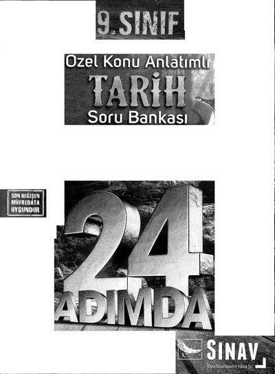 ÖZEL KONU ANLATIMLI TARİH SORU BANKASI 24 ADIMDA YKS Fotokopi