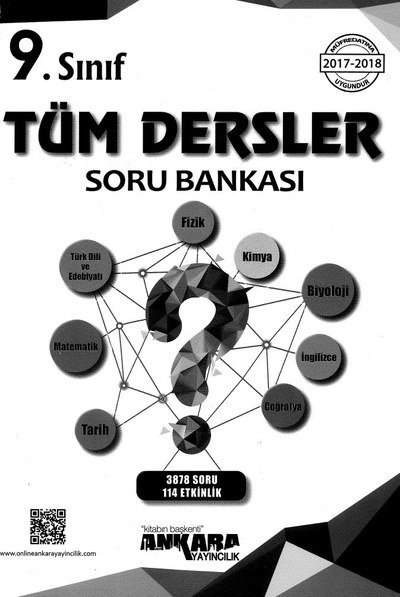 TÜM DERSLER SORU BANKASI YKS Fotokopi