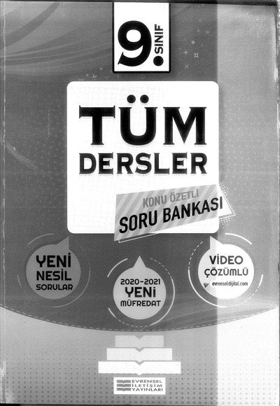 TÜM DERSLER KONU ÖZETLİ SORU BANKASI YKS Fotokopi