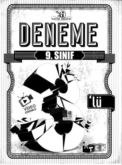 DENEME 3'LÜ VİDEO ÇÖZÜMLÜ YKS Fotokopi