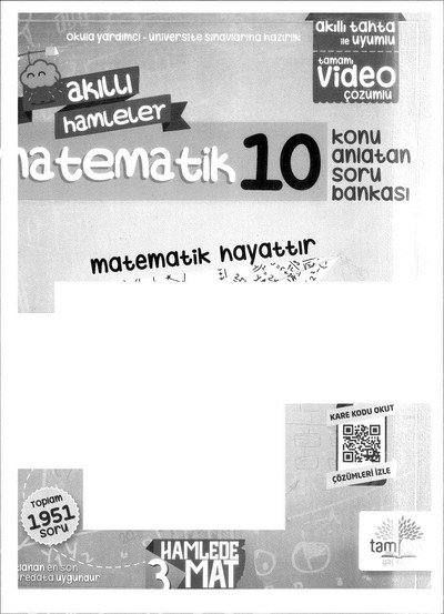 MATEMATİK 10 KONU ANLATAN SORU BANKASI MATEMATİK HAYATTIR YKS Fotokopi