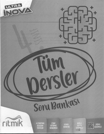 TÜM DERSLER SORU BANKASI YKS Fotokopi
