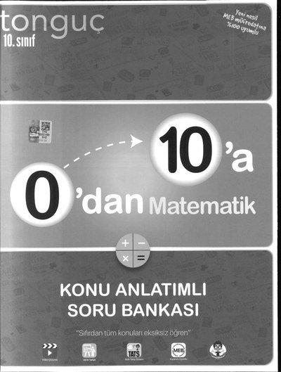0'DAN 10'A MATEMATİK KONU ANLATIMLI SORU BANKASI YKS Fotokopi