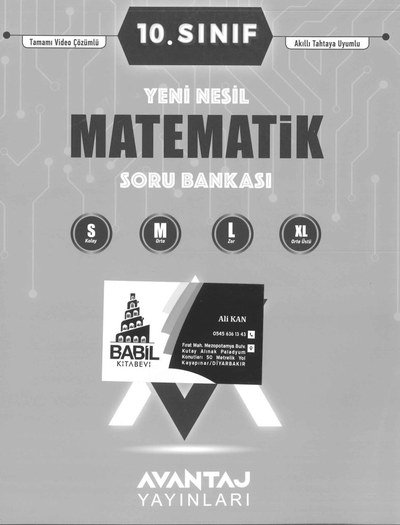 YENİ NESİL MATEMATİK SORU BANKASI YKS Fotokopi
