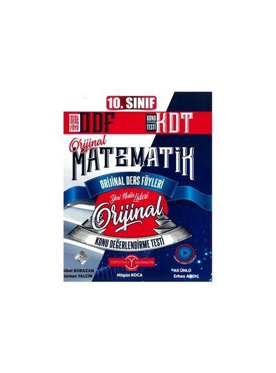 ORİJİNAL MATEMATİK DERS FÖYLERİ KONU DEĞERLENDİRME TESTİ YKS Fotokopi