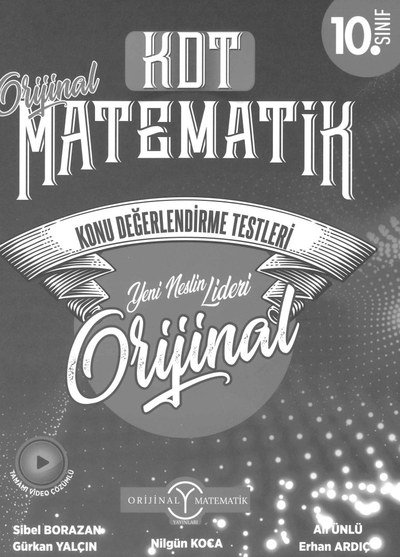 KONU DEĞERLENDİRME TESTLERİ ORİJİNAL MATEMATİK YKS Fotokopi