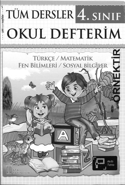 TÜM DERSLER OKUL DEFTERİM YKS Fotokopi