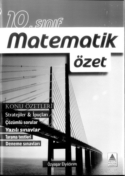 MATEMATİK ÖZET KONU ÖZETLERİ YKS Fotokopi