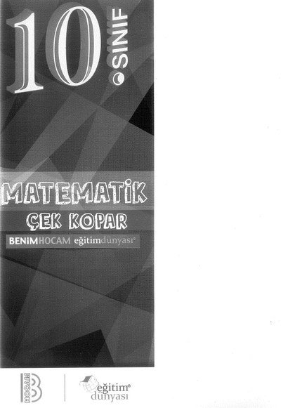 MATEMATİK ÇEK KOPAR YKS Fotokopi