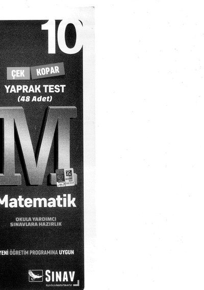 MATEMATİK OKULA YARDIMCI SINAVLARA HAZIRLIK YKS Fotokopi