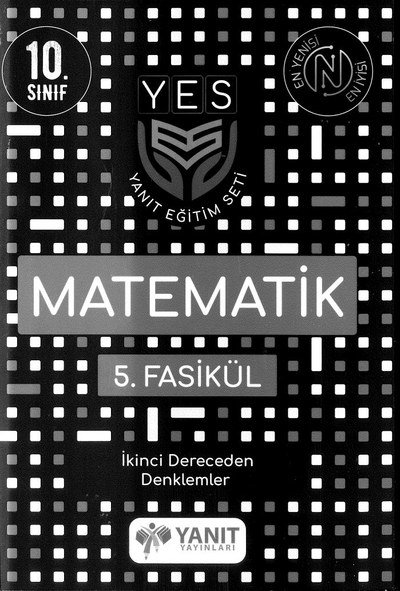 MATEMATİK 5. FASİKÜL 2. DERECEDEN DENKLEMLER YKS Fotokopi