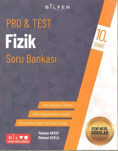 PRO & TEST FİZİK SORU BANKASI YKS Fotokopi