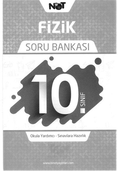 FİZİK SORU BANKASI YKS Fotokopi