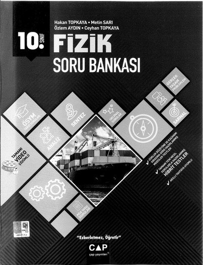 FİZİK SORU BANKASI YKS Fotokopi