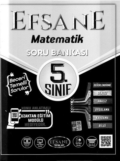 EFSANE MATEMATİK SORU BANKASI YKS Fotokopi
