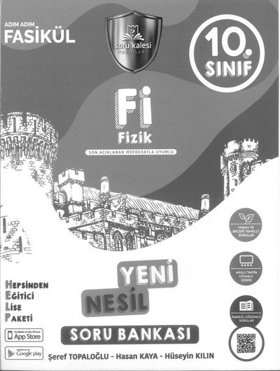 Fİ FİZİK YENİ NESİL SORU BANKASI ADIM ADIM FASİKÜL YKS Fotokopi