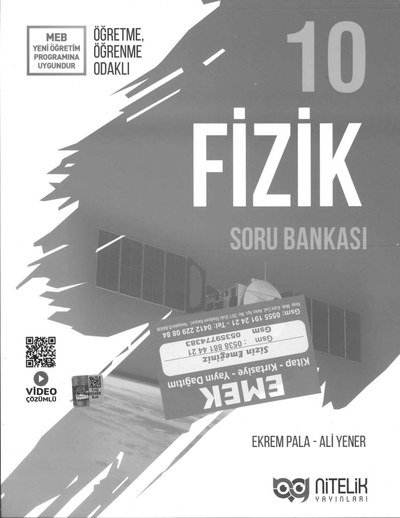 FİZİK SORU BANKASI YKS Fotokopi