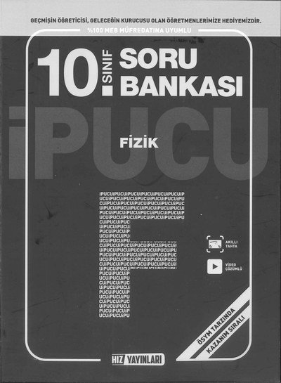 FİZİK SORU BANKASI İPUCU YKS Fotokopi