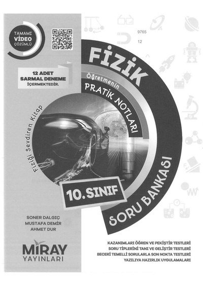 FİZİK ÖĞRETMENİN PRATİK NOTLARI SORU BANKASI YKS Fotokopi