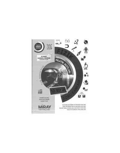 FİZİK ÖĞRETMENİN PRATİK NOTLARI SORU BANKASI YKS Fotokopi