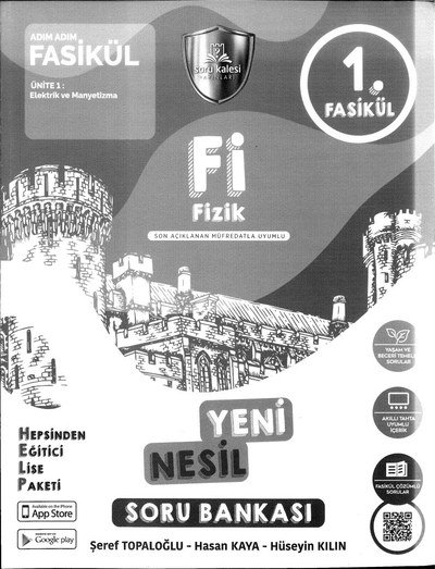 Fİ FİZİK YENİ NESİL SORU BANKASI ADIM ADIM FASİKÜL YKS Fotokopi