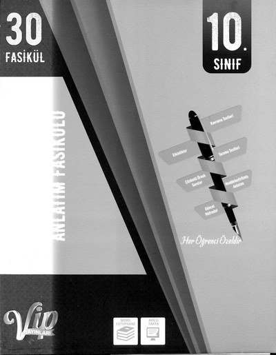 30 FASİKÜL FİZİK ANLATIM FASİKÜLÜ YKS Fotokopi