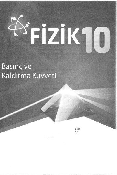 FİZİK BASINÇ VE KALDIRMA KUVVETİ YKS Fotokopi