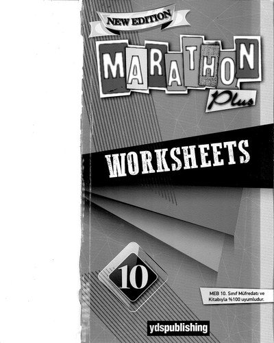 NEW EDITON MARATHON WORKSHEETS YKS Fotokopi