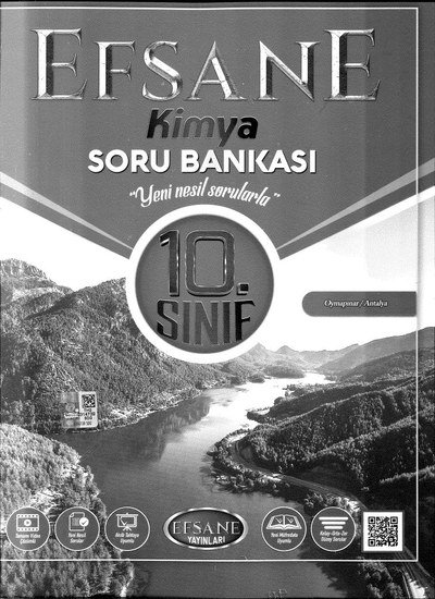 EFSANE KİMYA SORU BANKASI YKS Fotokopi
