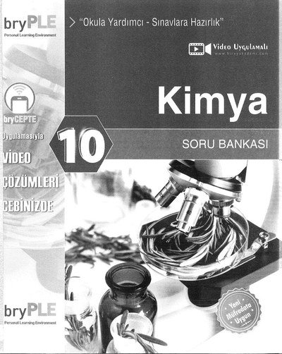 KİMYA SORU BANKASI YKS Fotokopi
