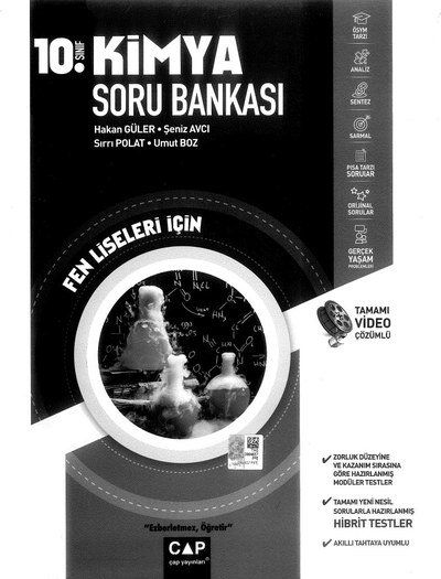KİMYA SORU BANKASI FEN LİSELERİ İÇİN YKS Fotokopi