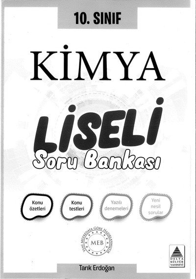 KİMYA LİSELİ SORU BANKASI YKS Fotokopi