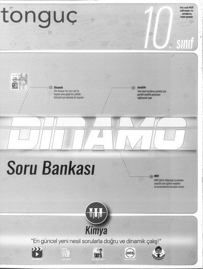 DİNAMO SORU BANKASI KİMYA YKS Fotokopi