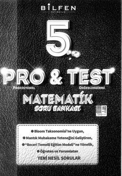 PRO & TEST MATEMATİK SORU BANKASI YKS Fotokopi