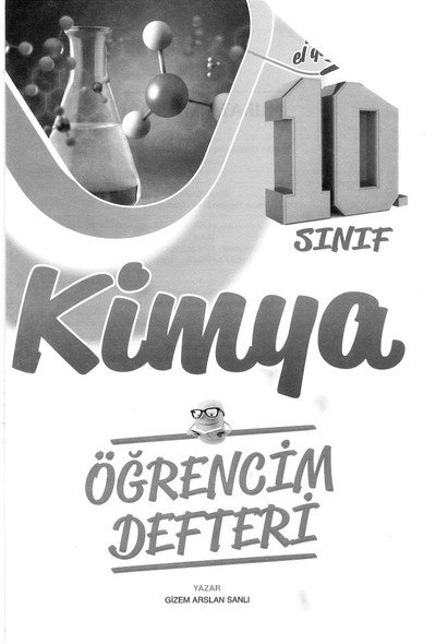 KİMYA ÖĞRENCİM DEFTERİ YKS Fotokopi