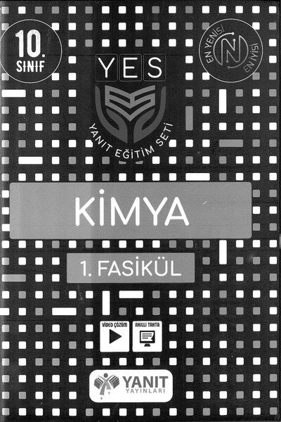 KİMYA 1. FASİKÜL YKS Fotokopi