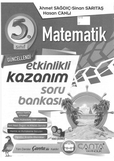 MATEMATİK KAZANIMLI SORU BANKASI YKS Fotokopi