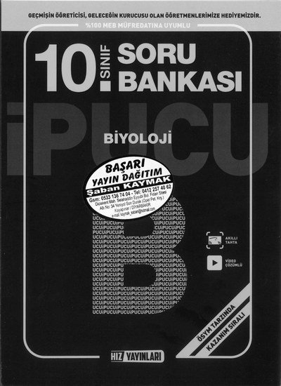 BİYOLOJİ SORU BANKASI YKS Fotokopi