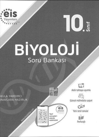 BİYOLOJİ SORU BANKASI YKS Fotokopi