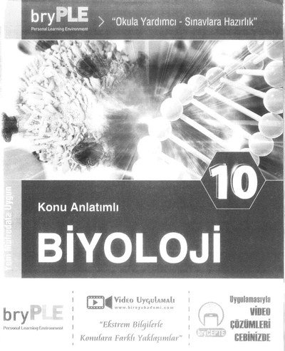 KONU ANLATIMLI BİYOLOJİ YKS Fotokopi