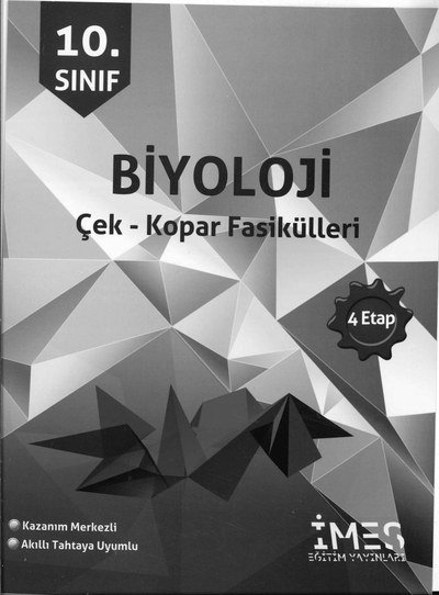 BİYOLOJİ ÇEK KOPAR FASİKÜLLERİ YKS Fotokopi