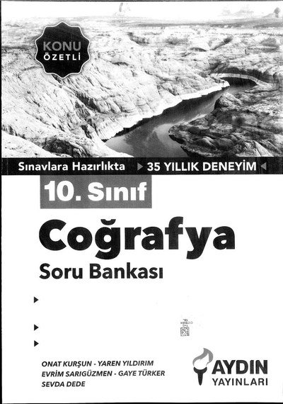 COĞRAFYA SORU BANKASI YKS Fotokopi